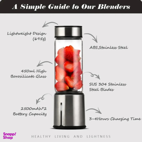 شیکر شارژی کلیک مدل 2025 گنجایش 1 لیتر