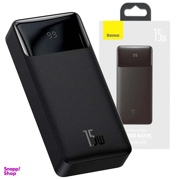 پاوربانک 15 وات بیسوس مدل Bipow ظرفیت 20000 میلی آمپر ساعت