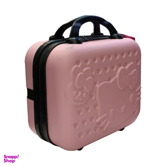 چمدان طرح کیتی برجسته کد 00200 مجموعه ۲ عددی