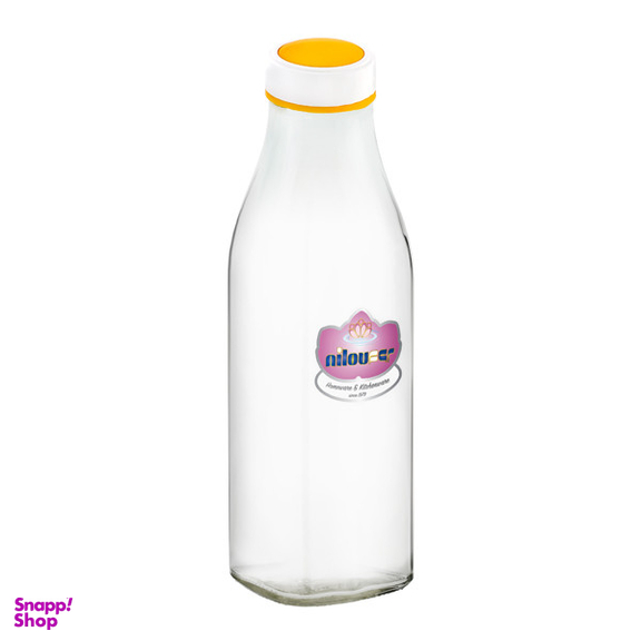 بطری نیلوفر مدل چهارگوش کد 908