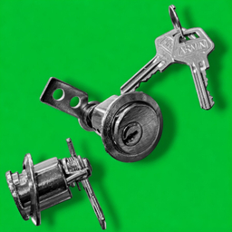 قفل و سوییچ درب آرمین تیتان مدل 001196 مناسب پیکان بسته 2 عددی