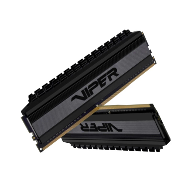 رم دسکتاپ DDR4 دوکاناله 4400 مگاهرتز CL18 پتریوت مدل Viper 4 Blackout Series ظرفیت 8 گیگابایت بسته 2 عددی