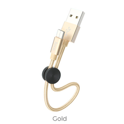 کابل شارژ USB به MicroUSB هوکو مدل X35 طول 25 سانتی متر