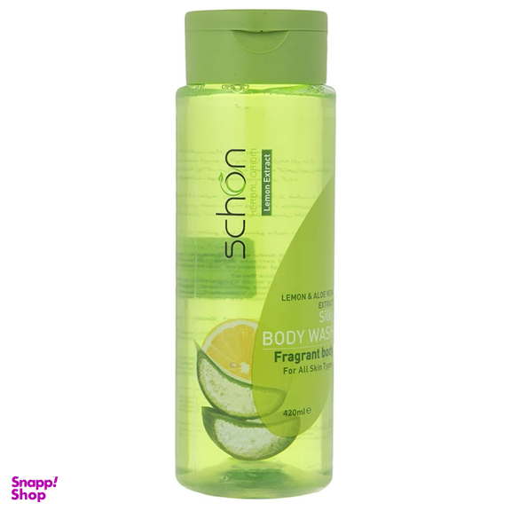 شامپو بدن شون مدل Lemon & Aloe Vera حجم 300 میلی‌ لیتر