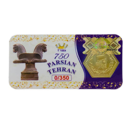 سکه گرمی طلا 18 عیار پارسیان تهران مدل K412