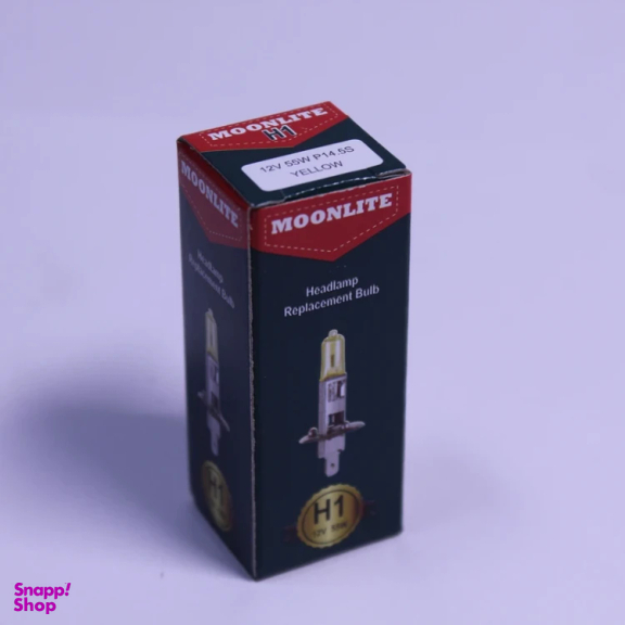 لامپ خودرو مونلایت مدل 55W پایه H1 کد 12Y