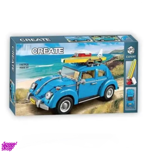 ساختنی 1193 تکه ماشین فولکس مدل بیتل