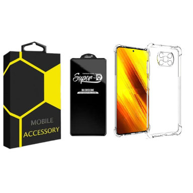کاور گوشی موبایل مدل کپسولی مناسب شیائومی Poco X3 / X3 NFC / X3 Pro به همراه محافظ صفحه نمایش