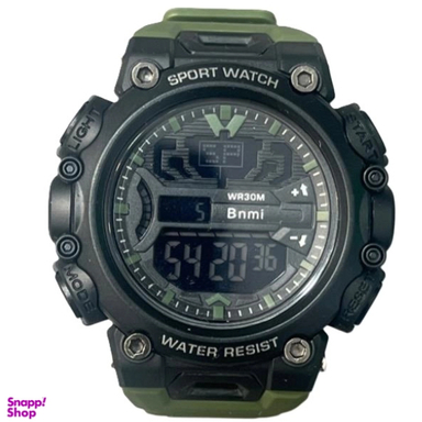 ساعت مچی دیجیتال بنمی کد WR30M رنگ سبز