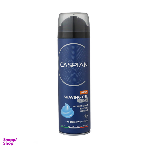 ژل اصلاح کاسپین مدل Cool حجم 200 میلی لیتر مجموعه 2 عددی