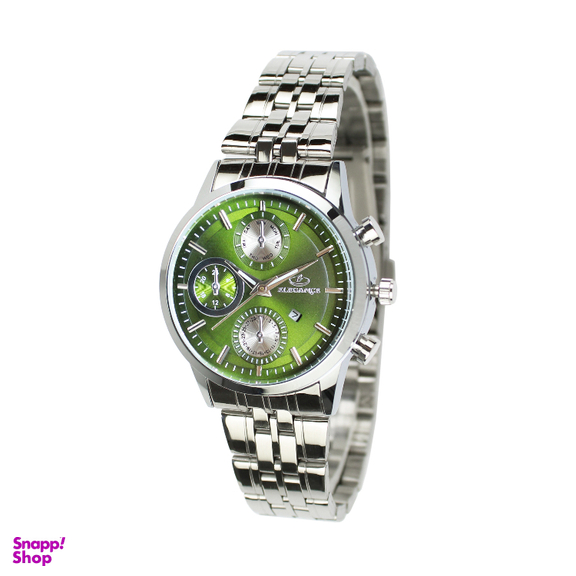 ساعت عقربه ای زنانه الگانس کد EZSCJ1879 رنگ سبز