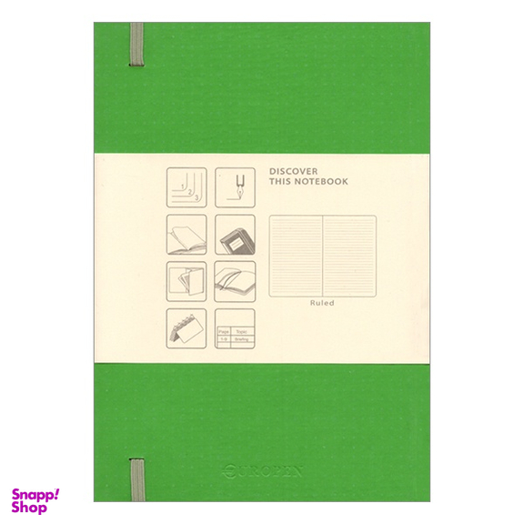 دفتر 110 برگ یوروپن مدل Hard Cover Notebook Medium