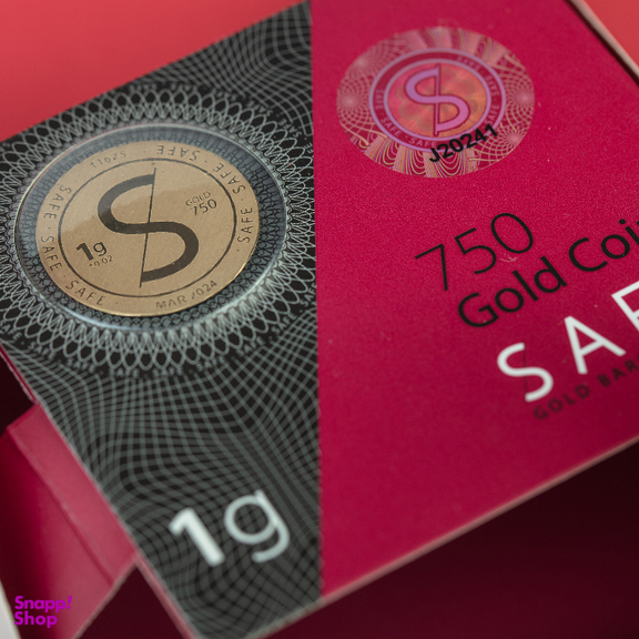شمش گرمی طلا 18 عیار طلای سیف مدل S2 وزن 2 گرم - 2 عدد شمش 1 گرمی