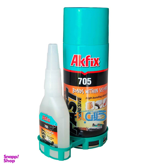 چسب ۱۲۳ آکفیکس مدل 705 حجم 400 میلی لیتر