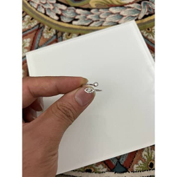 انگشتر نقره زنانه مدل برگ درخت کد 698332