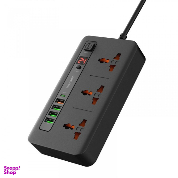 هاب چند پورت پرودو مدل Multi-Port Power HUB 4 طول 2 متر