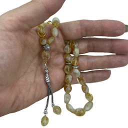 تسبیح گالری ظهیرالدینی مدل سیترین کد ROS-88