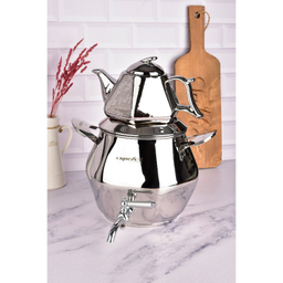 ست کتری و قوری کروپ ست کد 705 گنجایش 6 لیتر