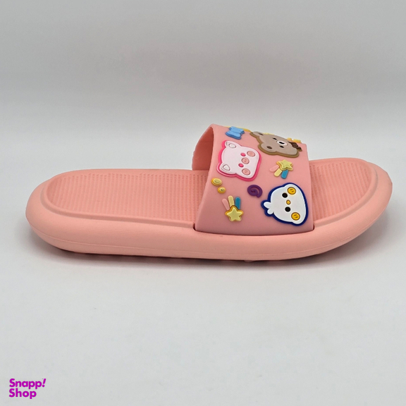 دمپایی زنانه پاپا مدل نیکا کد 080 رنگ صورتی