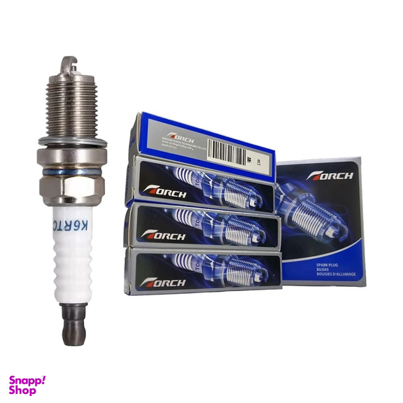 شمع خودرو تورچ مدل تک پلاتین - K6RTC بسته 4 عددی