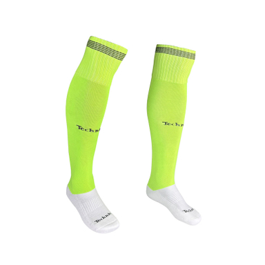 جوراب ورزشی ساق بلند مردانه تکنیک+07 مدل کف حوله ای کد JS-105-FO رنگ فسفری