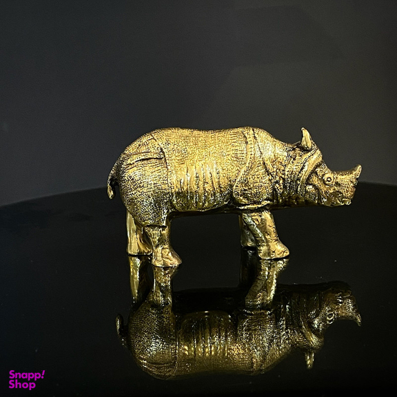 مجسمه برنجی طرح کرگدن مدل T102162.464g