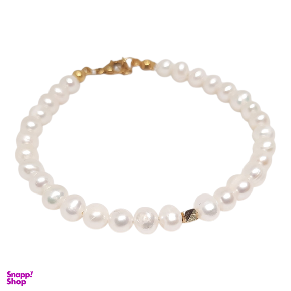 دستبند طلا 18 عیار زنانه مدل باوان کد 310726