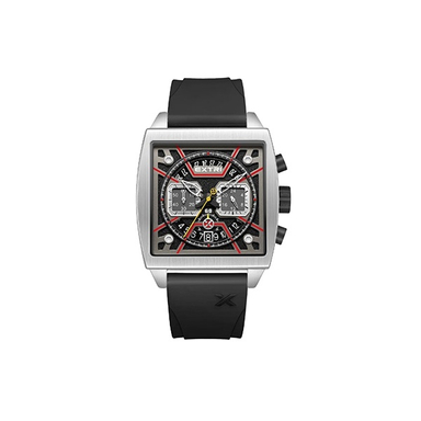 ساعت عقربه ای مردانه اکستری کد X6076-A مشکی نقره ای