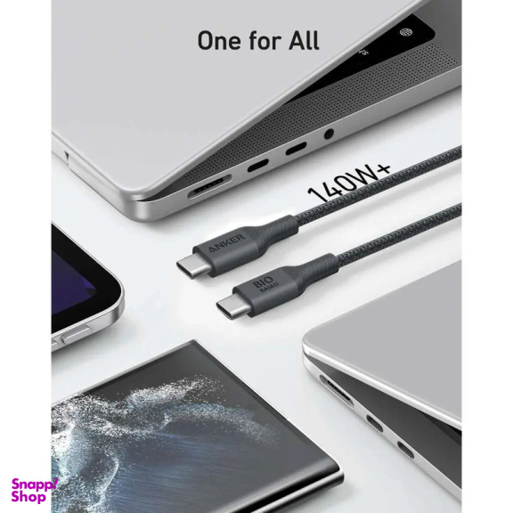 کابل 240 وات Type-C انکر مدل A80F5 544 طول 0.9 متر