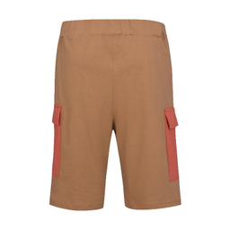 ست تیشرت و شلوارک زنانه لوینت کد 6341 رنگ کرم گلبهی