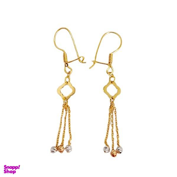 گوشواره طلا 18 عیار زنانه امیران برزین آریا کد 1064