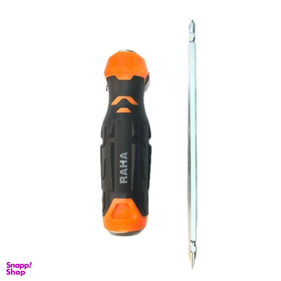 پیچ گوشتی ضربه خور چهارسو و دوسو مدل RAHA 2T