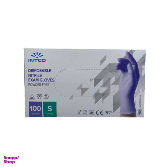 دستکش یکبار مصرف اینتکو مدل D.Int. L بسته 100 عددی