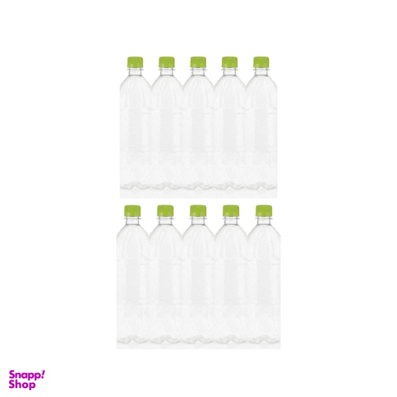 بطری یکبار مصرف کد 900 گنجایش 1 لیتر بسته 10 عددی