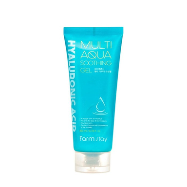 ژل آبرسان فارم استی مدل Hyaluronic Acid Multi Aqua حجم 200 میلی لیتر