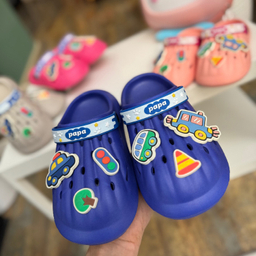 صندل بچگانه پاپا مدل هانی رنگ آبی