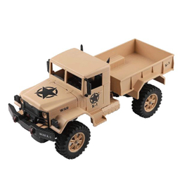 ماشین بازی کنترلی دبلیو ال تویز مدل کامیون جنگی سری Off Road Military