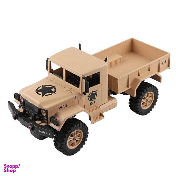 ماشین بازی کنترلی دبلیو ال تویز مدل کامیون جنگی سری Off Road Military