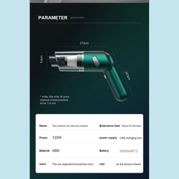 جارو شارژی خودرو مدل QL-101