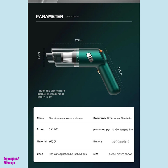 جارو شارژی خودرو مدل QL-101