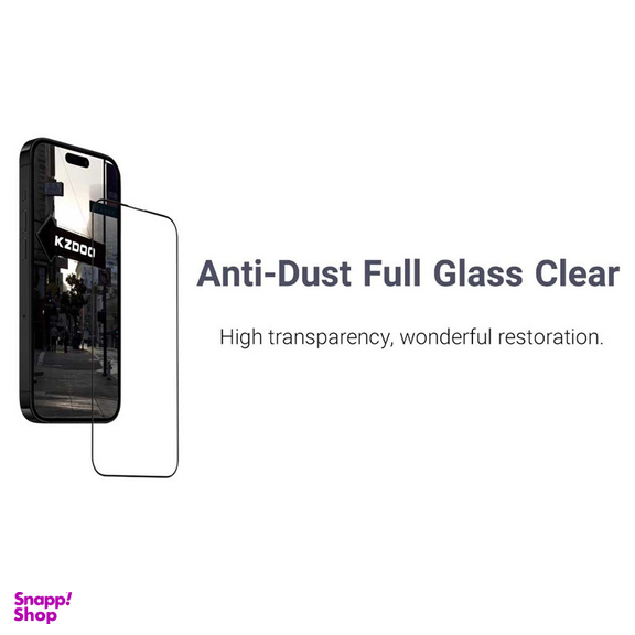محافظ صفحه نمایش کی -زد دو مدل Anti-Dust مناسب برای گوشی موبایل اپل iPhone 14 Pro Max