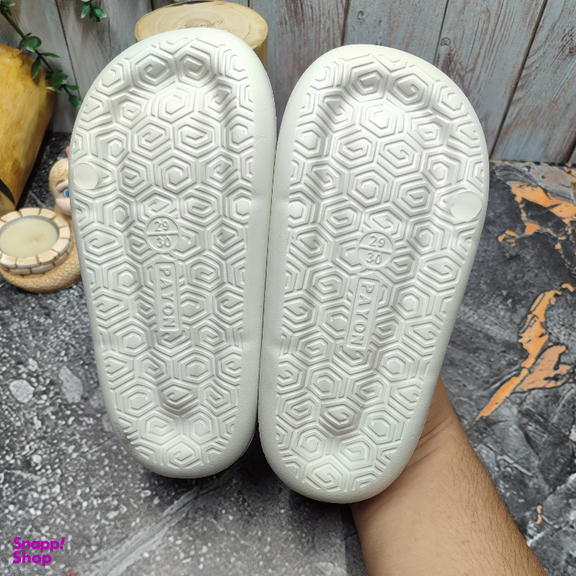 دمپایی بچگانه پایون مدل کرومی کد 113714 رنگ طوسی