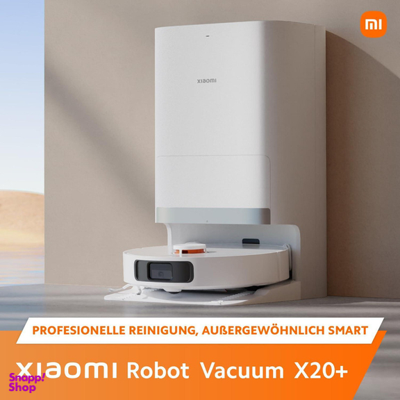 جارو رباتیک شیائومی مدل Robot Vacuum X20 Plus
