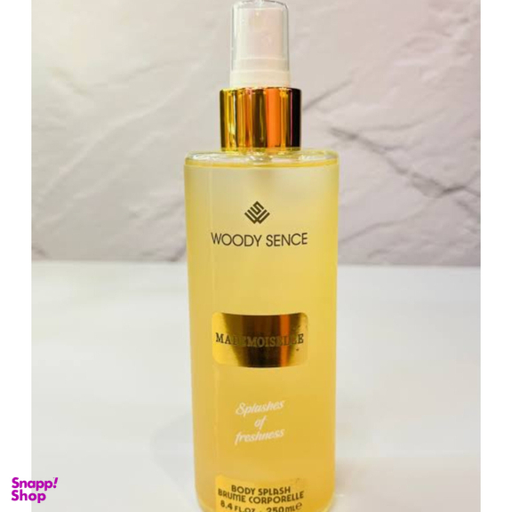 بادی اسپلش زنانه وودی سنس مدل Mademoiselle حجم 250 میلی لیتر