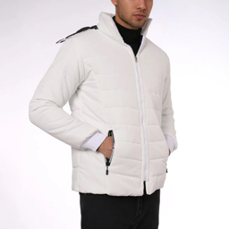 کاپشن مردانه مدل GD-s-17288097 رنگ سفید