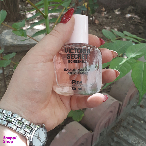 عطر جیبی زنانه پینک ویژوآل مدل Victoria Secret