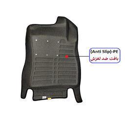 کفپوش 5 بعدی چرم مدل Ju-01 مناسب نیسان جوک