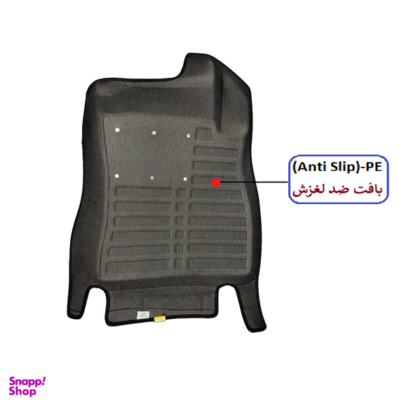 کفپوش 5 بعدی چرم مدل Ju-01 مناسب نیسان جوک