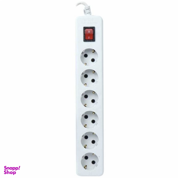 چند راهی برق ارت دار پارت الکتریک مدل PE658