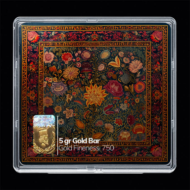 شمش طلا 18 عیار مدوپد مدل SG10616